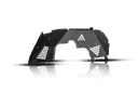 2018-2023 Jeep Wrangler JL Terra Series Inner Fenders - Steel-3
