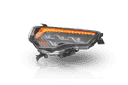 2014-2023 Toyota 4Runner Sol Series Headlights - Glossy Black Clear-4