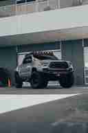 2016-2023 Toyota Tacoma Rogue Series Headlights - Glossy Black Clear-8