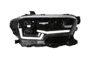 2016-2023 Toyota Tacoma Rogue Series Headlights - Glossy Black Clear-11
