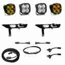 Ford, F150, (21-On), FPK, SAE Baja Amber/Pro DC, Up w/o DRL-4