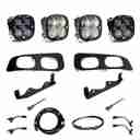Squadron SAE/Sport Fog Pocket Kit 2023-On Ford F-250/350 Super Duty SAE Fog Clear Upfitter Wiring-2