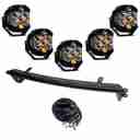 Ford Super Duty 23-On LP6 Bull Bar Light Kits Kit Baja Designs-1