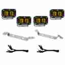 2024-Present Toyota Tacoma S2 SAE Baja Amber OEM Fog Replacement Kit Baja Designs-1