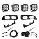 Ford Super Duty 2023-On  Dual Sportsmen Fog Pocket Kit Baja Designs-1