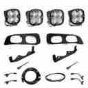 Ford Super Duty 2023-On  Dual Sportsmen Fog Pocket Kit Baja Designs-2
