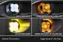 Diode Dynamics - SS3 Type MS LED Fog Light Kit Sport Yellow SAE Fog - DD6578-2