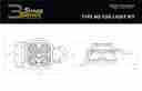 Diode Dynamics - SS3 Type MS LED Fog Light Kit Sport Yellow SAE Fog - DD6578-5