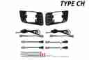 Diode Dynamics - SS3 Ram Horizontal Fog Light Mounting Kit - DD6677P-5