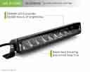 DV8 13-Inch Elite Series LED Light Bar | Single Row - BE13EW45W-9