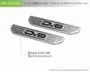 DV8 2018-2024 Jeep JL & 2020-2024 JT Sill Plates "Star Logo" | Rear - D-JL-180014-STR4-10