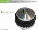 DV8 1987-1995 Jeep YJ 5-Speed Shift Knob | Silver - D-JP-180032-BL-3