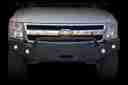 DV8 2007-2013 Chevy Silverado 1500 Steel Front Bumper - FBCS1-01-3
