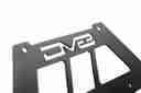 DV8 Fairlead Mounted Flip-Up License Plate Bracket - LPBM-02-4