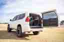 DV8 2003-2009 Lexus GX 470 | Rear Window Molle Storage Panels - MPGX-01-7