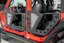 DV8 2018-2024 Jeep JL & 2020-2024 JT Rear Rock Doors - RDJL-01R-1