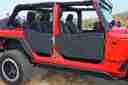 DV8 2007-2018 Jeep Wrangler JK Rear Rock Doors - RDSTTB-01R-2