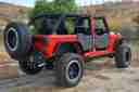 DV8 2007-2018 Jeep Wrangler JK Rear Rock Doors - RDSTTB-01R-4