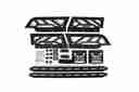 DV8 2020-2024 Jeep Gladiator Bed Rack - RRUN-01-5