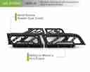 DV8 2020-2024 Jeep Gladiator Bed Rack - RRUN-01-8