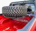 DV8 2020-2024 Jeep Gladiator JT Adjustable Tire Carrier - TCGL-01-8