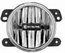 4" Gravity® LED G4 SAE Fog Lights - Fog Beam - Pair - 07-09 Jeep JK-1