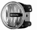 4" Gravity® LED G4 SAE Fog Lights - Fog Beam - Pair - 07-09 Jeep JK-3