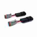 Ford F250/450 Super Duty H10 to DT Fog Light Adapters-2