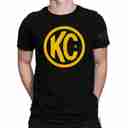 Classic Yellow Logo Tee Shirt - Black-1