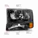 HDLT BLK CLR WAMBR REF SD-6