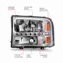 HDLT CLR W LED STRIP SD-7