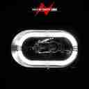 CRYSTAL HEADLIGHTS BLACK HOUSING W/-6
