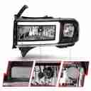 LED CRYSTAL HEADLIGHT; W/ LIGHT BAR-3