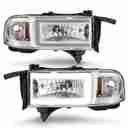 LED CRYSTAL HEADLIGHT; W/ LIGHT BAR-2