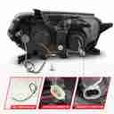 SWITCHBACK LED  4RUNER BLACK 10-13-5