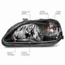 HL CIVIC CTYSTL BLK 99-00-6