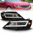 PROJECTOR HEADLIGHT SET; SQUARE; LE-1