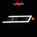 PROJECTOR HEADLIGHT SET; SQUARE; LE-6