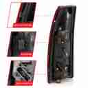 TAIL LIGHT ASSEMBLY; RED/CLEAR LENS-4
