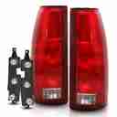 TAIL LIGHT ASSEMBLY; RED/CLEAR LENS-5
