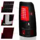 LED TAILLIGHTS PLANK STYLE  BLACK W-5