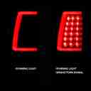LED TAILLIGHTS PLANK STYLE  BLACK W-6