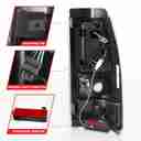 LED TAILLIGHTS PLANK STYLE  BLACK W-9