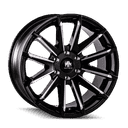 CROSSFIRE (8109) GLOSS BLK MILLED 2-1