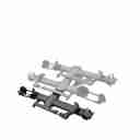 Kuat NV Base 2.0 Add-On - 2 inch - 1 Bike - Sandy Black Bike Rack - BAO1B-3