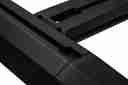 Kuat IBEX Truck Bed Rack - Mid-Size - Short-Bed - Sandy Black - IBEXA1-3