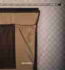 TRI-CLAM SHELL ROOF TOP TENT - 47" - TAUPE BODY & BLACK RAINFLY - AC001-24