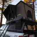 ALUMINUM SHELL POP-UP ROOF TOP TENT - 53" - TAUPE BODY & BLACK RAINFLY - AP001-4