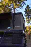 ALUMINUM SHELL POP-UP ROOF TOP TENT - 53" - TAUPE BODY & BLACK RAINFLY - AP001-29