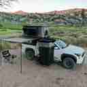 SIDE AWNING - 7.5'X6.5' - BLACK COVER - AW001-3